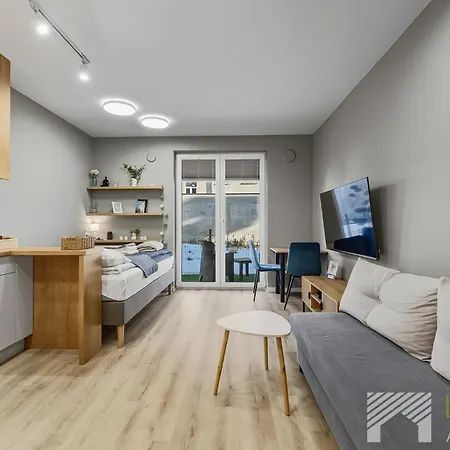 Апартаменты Slovianka Modern Studio By Lookap - Parking, Sauna, Basen I Jacuzzi Czynne Sezonowo !! *